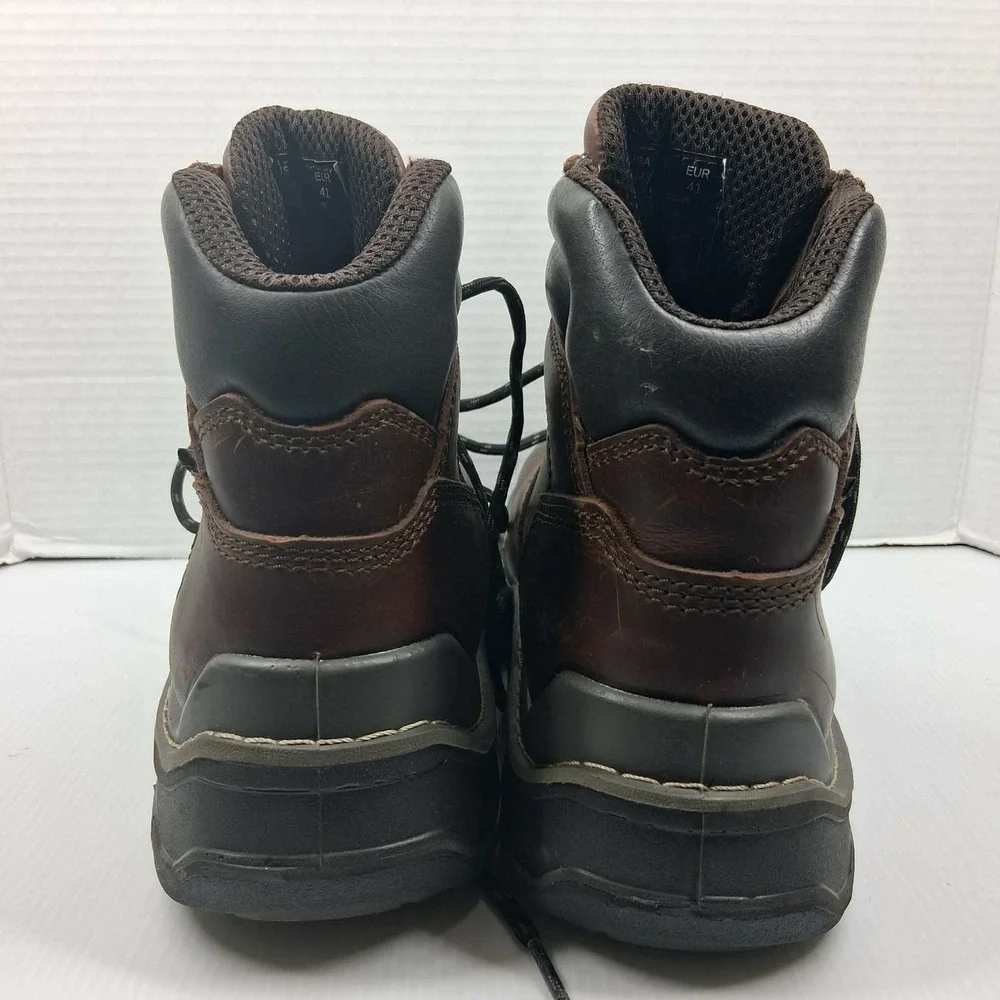 Wolverine‎ Durashocks Flex Brown Leather Waterproof Composite Toe Work Boots 8M